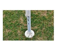 BARNUM Blanc - Sarazyj®Belvédère Pliant/Tonnelle de fête - ANTI-UV - de jardin à toit - pyramidal 3x3 m - J9966293