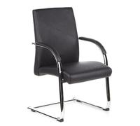 BAROLO V - Chaises cantilever Noir