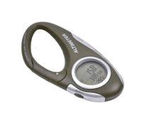 Baromètre altimètre portable multifonction avec affichage de la température, outil avec d'extérieur pour randonneurs, excursions en montagne pour adultes, entraînement à la navigation