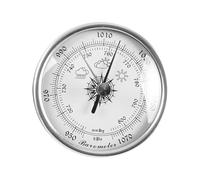 Baromètre météo précis - Indicateur de pression de 70 mm - Climatiseur portable - Moniteur d'atmosphère robuste pour la maison, la voiture, la pêche, le camping, la marine, la terrasse, la chambre, la