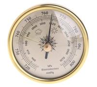 Baromètre Traditionnel, Baromètre à Cadran, Baromètre D'intérieur, Baromètre Météo, Baromètre pour La Maison Et La Cuisine, Gold
