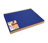 Barquette de 100 sets de table spundbond, unis - Format 30x40cm - Bleu marine