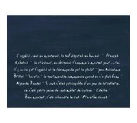 Barquette de 400 sets de table papier gaufré recyclé 80g/m2, Ardoise - Format 30x40cm - Ardoise