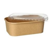 Barquette d'emballage 'pure', 500 ml, brun