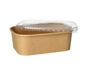 Barquette d'emballage 'pure', 500 ml, brun
