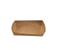 Barquette rectangulaire en carton kraft 1100 ml 750 unités Betik