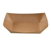Barquette rectangulaire en carton kraft 1500 unités Betik 12