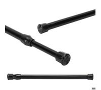 Barre à Rideaux Noire Pour Fenêtres Tringle à Rideau Réglable En Métal De 1 3 Cm/0 5 Po De 25-40 cm/9 8-15 7 pollici TRINGLE