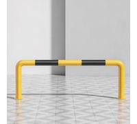 Barre Anti-collision De Garde-corps En Forme De U, Bornes De Sécurité | Protéger Le Pare-chocs, Visibilité Jaune Noir, For Le Stationnement Dans Le Garage De L'allée(H50cm,L150cm)