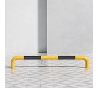 Barre Anti-collision De Garde-corps En Forme De U, Bornes De Sécurité | Protéger Le Pare-chocs, Visibilité Jaune Noir, For Le Stationnement Dans Le Garage De L'allée(H20cm,L150cm)