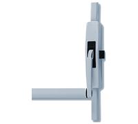 Barre antipanique Cross-bar 89 3 points argent 950 mm droite JPM 890300-01-2Z