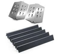 Barre aromatisante et déflecteur de chaleur pour barbecue Weber Genesis E/S 310/320/330