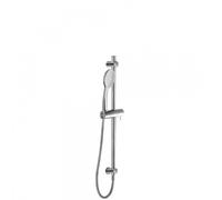 Barre coulissante Ø 20,6 mm. Long. 575 mm. Flexible satin. Avec prise d'eau murale - TRES 06193103