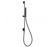 Barre coulissante avec prise d’eau au mur Ø 14 mm. Long. 760 mm. Douchette anticalcaire. Flexible. - TRES 03493201NM