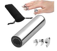 Barre coulissante de guitare en acier inoxydable lisse pour cordes