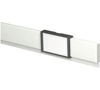 Barre d'affichage Info Rail blanche 100 cm avec 4 clips inclus