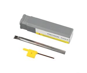 Barre d'Alésage 125mm en Acier Dur Anti-Vibration | Conçu pour inserts CCMT0602, queue 8mm, longueur 125mm, pour idéal alésage précis