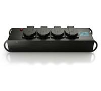 Barre d'alimentation 4 prises Schuko, modèle Powertwist, format 19 pouces, pour scène