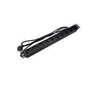 Barre d'alimentation rack 19 pouces prise PDU 10 x CEE 7/5 PZ019