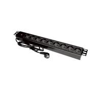 Barre d'alimentation rack 19 pouces prise PDU 9 x PZ09