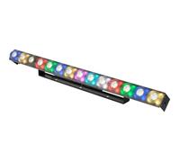 Barre d'animation matricable LED 2-en-1 Ibiza Light FXBAR140 Effet Blinder - Eclairage RVB