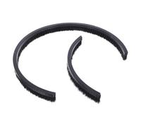 Barre de Brosse pour Ponceuse Murale Noire Compatible Installation Rapide | Brosse en Plastique Résistante à L'usure, Amélioration Couverture, Accessoires pour Ponçage Mural