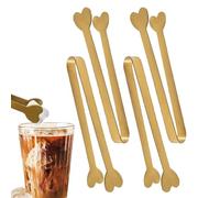 Barre de cuisson en acier inoxydable, pince à glace, bâtonnets de cubes de sucre antiadhésifs, aliments créatifs pour bonbons, tranches de citron, gelée, biscuits, fromage