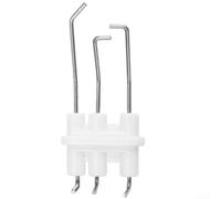 Barre de détection de flamme en acier inoxydable et porcelaine 3,94 x 8,6 | Détection de flamme précise, assure un allumage sûr, compatible avec NPE/pour la série NCB, construction en acier inoxydable