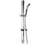 Barre de douche ABS CLEVER Ø20 x 820 mm SYVARI + Flexible + Douchette - 98886