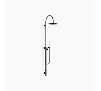 Barre de douche Dornbracht avec mitigeur monocommande, sans douchette à main, douche de tête 300mm, 26024661-33, Couleur: Noir Mat
