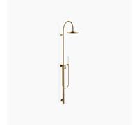 Barre de douche Dornbracht avec mitigeur monocommande, sans douchette à main, douche de tête 300mm, 26024661-39, Couleur: Dark Brass brossé