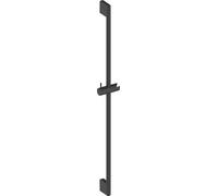 Duravit Barre de douche UV0600004046 900 mm avec support de douchette réglable en hauteur - Noir mat