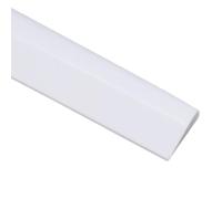 Barre de douche en silicone 100 cm - Barrière d'eau pour douches à ras ras | Joint d'étanchéité flexible 3 x 1,2 cm, résistant aux éclaboussures pour zones humides, blanc, noir, transparent, gris