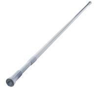 Barre de douche extensible MSV 140-260 cm blanche
