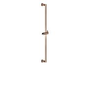 Barre de douche Gessi Inciso, le support de douche ne peut pas être tourné sur le côté, réglage en hauteur uniquement, 58144708, Couleur: Cuivre brossé PVD