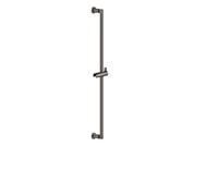 Barre de douche Gessi Inciso, le support de douche ne peut pas être tourné sur le côté, réglage en hauteur uniquement, 58144706, Couleur: Métal noir PVD