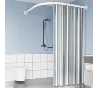 Barre de douche incurvée pour salle de bain et douche