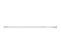 Barre de douche - MSV - 110-200cm - Aluminium - Extensible - Blanc