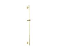 Barre de douche murale Herzbach LIVING SPA 7, 90 cm, 21.965900.1.41, Laiton et acier, 900 mm