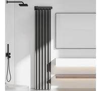 Barre de Douche Murale Pliable, sans perçage, rétractable, d'angle, avec Interrupteur d'évacuation, pour Salle de Bain, fenêtre, Placard (Style 2,5-Fold 180cm)
