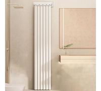 Barre de Douche Pliable et réglable avec Rideau intégré - sans perçage, étanche, rétractable, Design en L/U pour Petites salles de Bain, cabines d'essayage, Camping-Cars - Solution Gain de p