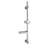 Barre de douche ROUSSEAU sans robinet - Chromé - Diamètre 25mm - Garantie 5 ans