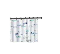 Barre de douche télescopique - 110/185 cm - Noir