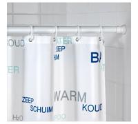 WENKO Barre de douche télescopique sans percer 110-245 cm Baignoires 2,8cm Ø Salle de bain WC