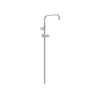 Barre de douche télescopique adaptable au robinet thermostatique mural Acier - TRES 03464501AC