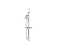 Barre de douche UDEN UDE175BA - Pommeau 1 jet, flexible inox 175cm, barre inox 47cm