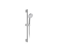 Barre de douche UDEN UDE300BA - Kit pommeau 3 jets, flexible 150cm, barre métal 60cm