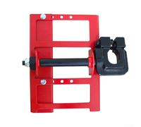 Barre de guidage verticale pour mini scierie, support de fendage de bûches en métal pour une coupe précise du bois, 20,5 x 20,5 x 7,1 cm