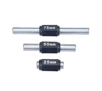 Barre de mesure standard en acier inoxydable, Micromètre à pied à coulisse, diamètre extérieur, tige d'étalonnage 17mm 25mm 50mm 75mm(75mm)