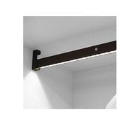 Barre de penderie pour armoire Castor - LED détecteur de mouvement, A 858 mm, Anodisé mat